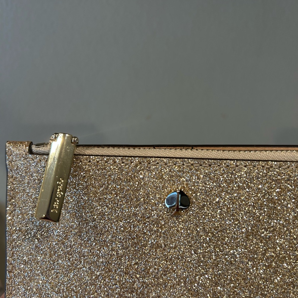 Kate Spade Sparkling Gold Wallet - Picture 11 of 11